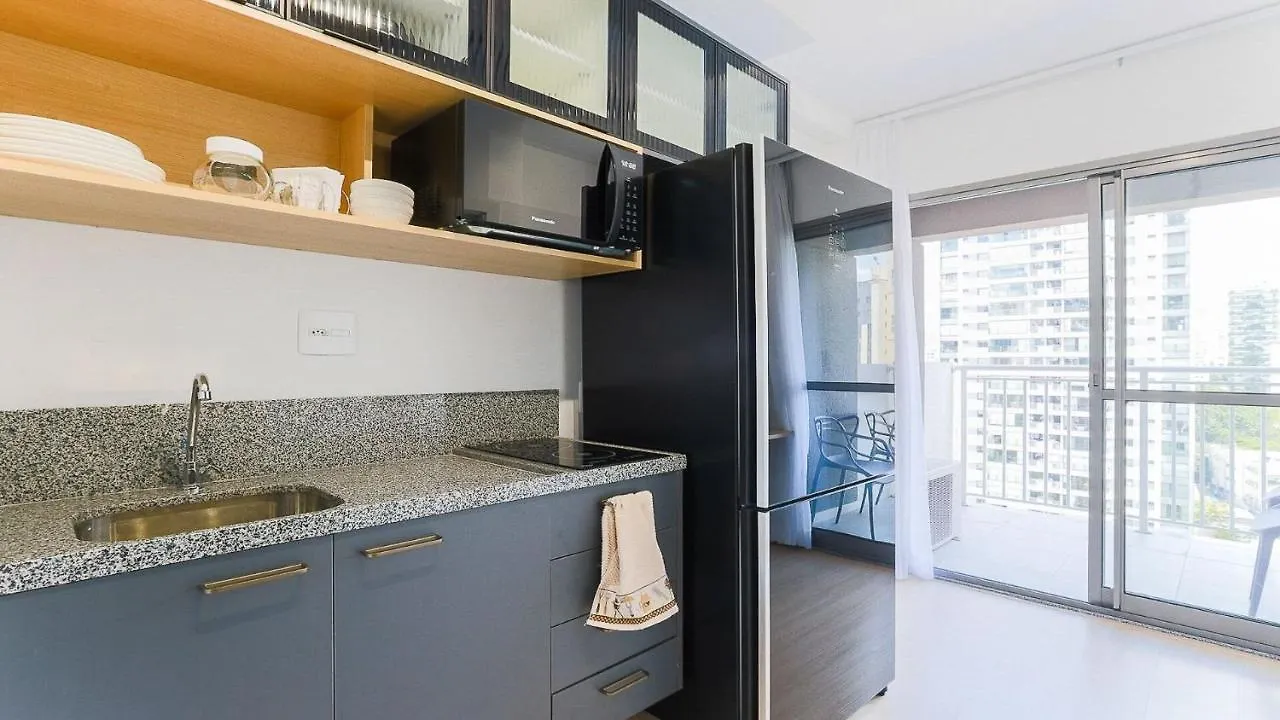 Studio Novissimo Na Vila Nova Conceicao Proximo A Faculdades E Restaurantes - Nex 15 Apartment Sao Paulo Brazil